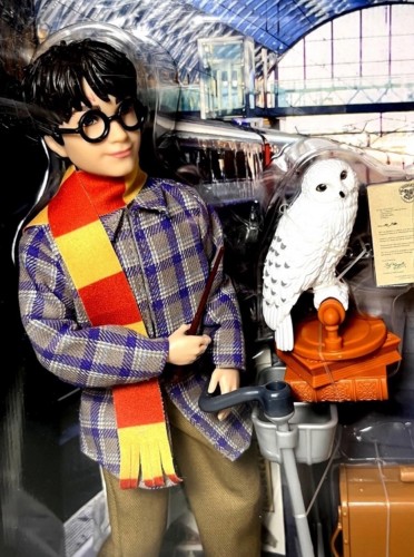 Action Figures Boneco Colecionável Personagem Menino Harry Potter - Plataforma 9 3/4 - Com Acessórios - Mattel - Harry Potter - #