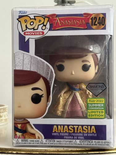 Funko Pop! Movies: Anastasia Diamond Exclusiva 2022 Summer Convention 1240 - ANASTASIA - #1240