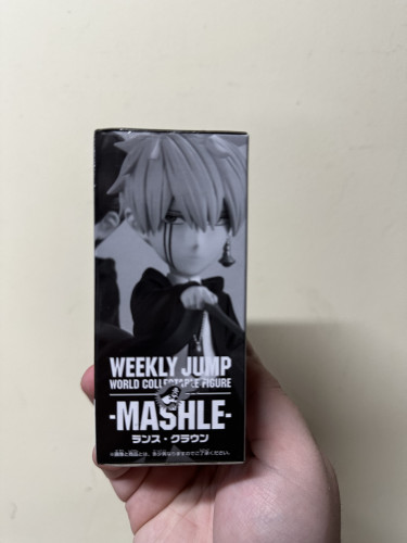 Action Figures Bandai WCF- Mashle- Mash burnedead e lance crown Weekly shonen jump limited edition - Pvc - #