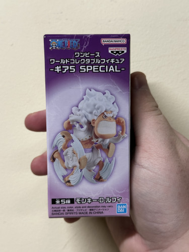 Action Figures Bandai WCF- One Piece Special- Luffy gear five-One Piece-