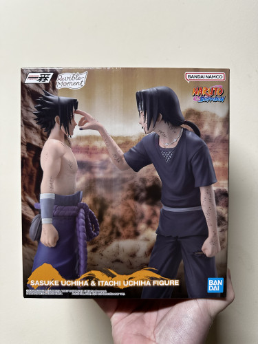bandai ichibansho figure(Ichiban kuji) - Naruto shippuden- Sasuke e Itachi uchiha last one prize-Naruto Shippuden-