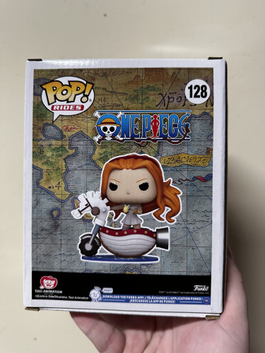 Funko pop One piece- Nami with white hobby horse ECCC 2025 - One Piece - #128