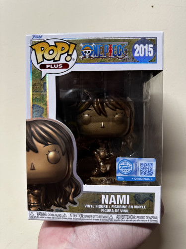 funko pop! One piece- Nami bronze statue 25th anniversary Funko limited edition-One Piece-2015