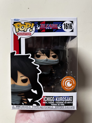 Funko pop! Bleach- Ichigo kurosaki mugetsu 1616 Crunchyroll exclusive-Bleach-1616