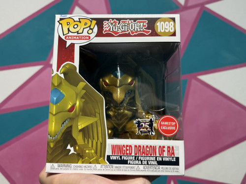 RARO E NOVO Funko Pop Winged Dragon of Ra Yugioh #1098 - Produto Original