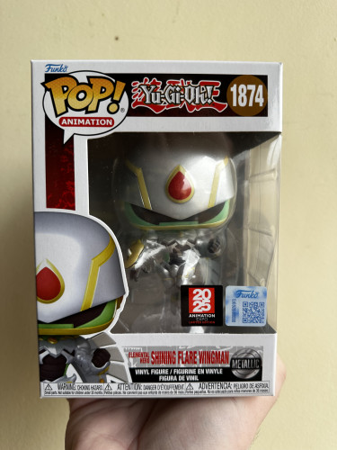 Funko pop Yu-Gi-OH elemental hero shining flare wingman anime expo 2025-Yugioh-1874