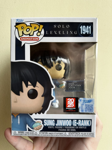 Funko pop! solo leveling- Sung jinwoo (E-rank) Chicago Expo-Solo Leveling-1941