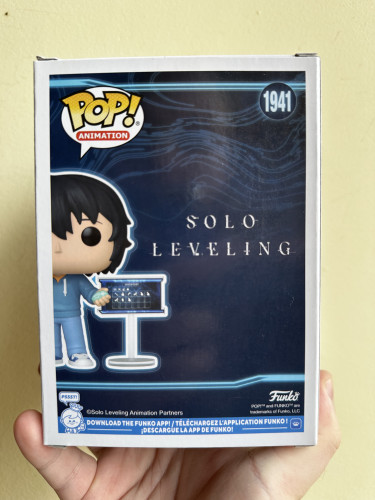 Funko pop! solo leveling- Sung jinwoo (E-rank) Chicago Expo - Solo Leveling - #1941