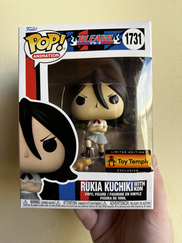 Funko pop! Bleach- Rukia with kon toy temple-Bleach-1731