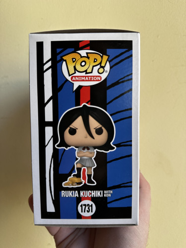 Funko pop! Bleach- Rukia with kon toy temple - Bleach - #1731