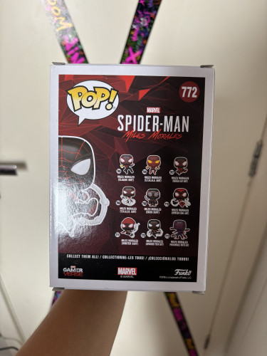 Funko- Spider Man Miles Morales - Advanced Gamer Verse - 772 - Marvel Gamerverse Spider-Man: Miles Morales - #772