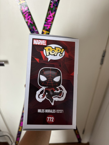 Funko- Spider Man Miles Morales - Advanced Gamer Verse - 772 - Marvel Gamerverse Spider-Man: Miles Morales - #772