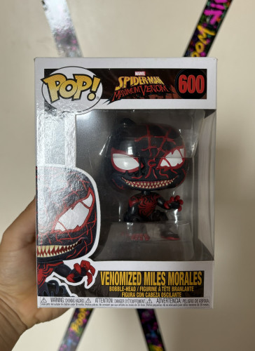 Funko Pop Marvel Spider Man Maximum Venom Miles Morales #600-Spider-man Maximun Venom-600