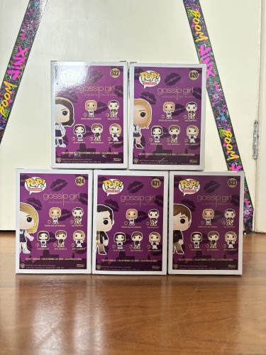 Set Gossip Girl garota do blog FUNKO POP! TELEVISION Blair Waldorf 622 Serena 620 Jenny 624 Nate 623 Dan 621 - Television Gossip Girl - #622