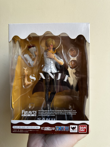 Action Figures bandai figuarts zero- one piece Sanji whole cake island battle ver-One Piece-