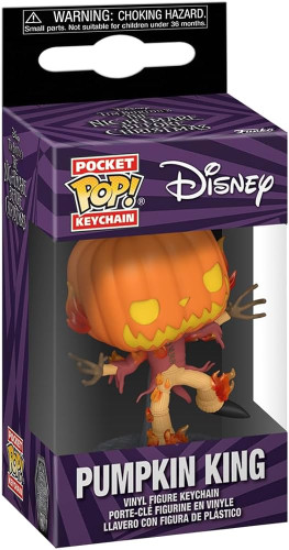 Funko Pocket! Pumpkin King/The Nightmare Before Christmas 30th (chaveiro) - Disney O Estranho Mundo De Jack - #