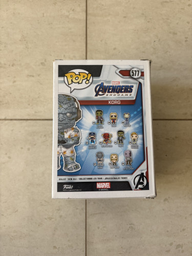Funko Pop Korg Gamer 577 Avengers Vingadores Ultimato - Avengers - #577