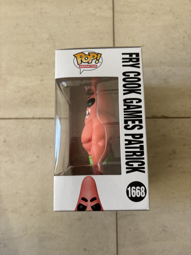 Funko Pop!  Bob Esponja Patrick #1668 - Bob Esponja - #1668