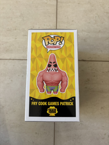 Funko Pop!  Bob Esponja Patrick #1668 - Bob Esponja - #1668