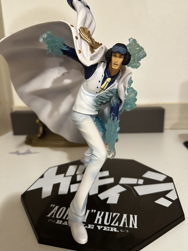 Action Figures Bandai figuarts zero- one piece-almirante kuzan aokiji battle ver SEM CAIXA-One Piece-