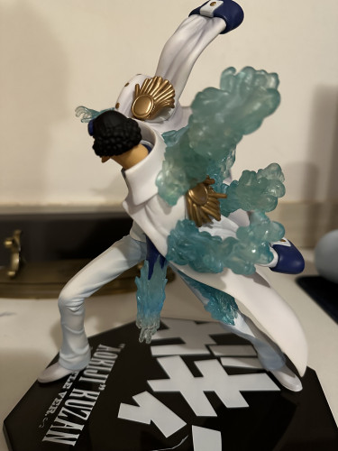 Action Figures Bandai figuarts zero- one piece-almirante kuzan aokiji battle ver SEM CAIXA - One Piece - #