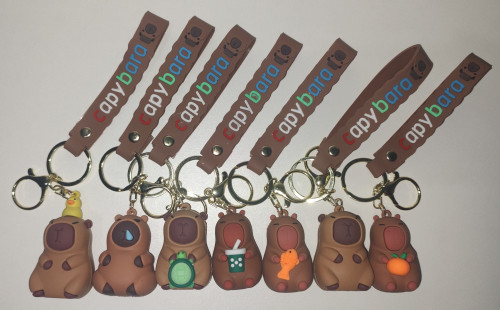 Chaveiro Capivara com Bebida - Capybara - #