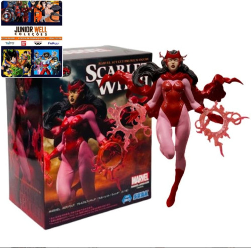 Figure Action : Feiticeira Escarlate ( Wanda ) ACT/CUT PREMIUM-Marvel-