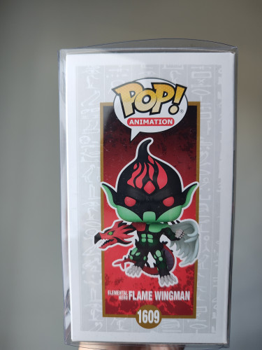 Funko Pop Elemental Hero Flame Wingman 1609 Summer Convention Limited Edition 2024 - Yugi-oh - #1609