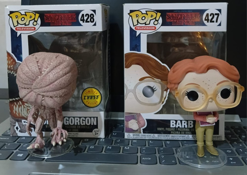 Funko Pop Demongorgon e Barb Stranger Things #427 - Produto Original