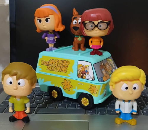 Action Figures Turma do scooby doo Scooby-Doo! # - Produto Original