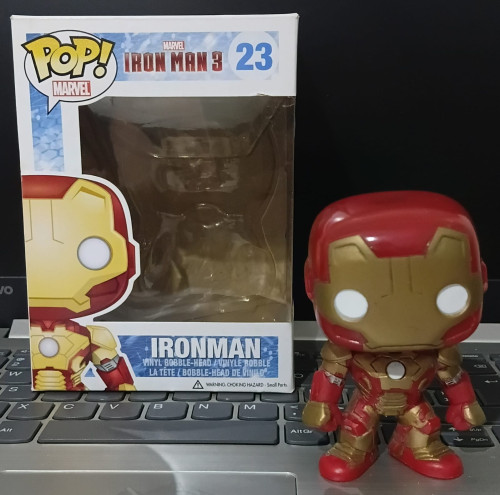 Funko Pop Iron man Marvel Iron Man #23 - Produto Original