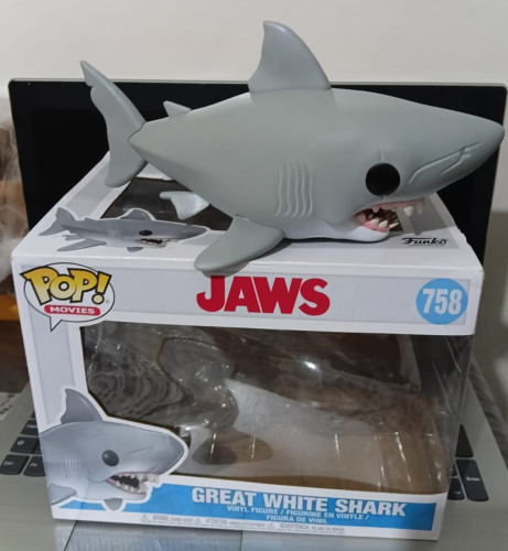 Funko Pop Great white shark Tubarão #758 - Produto Original