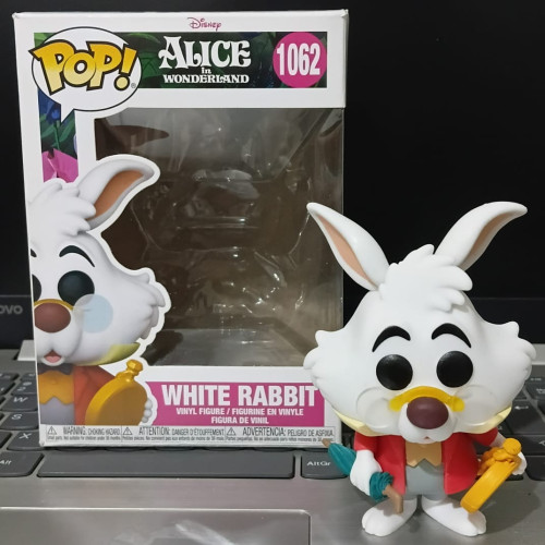 Funko Pop White Rabbitt Alice No País Das Maravilhas #1062 - Produto Original