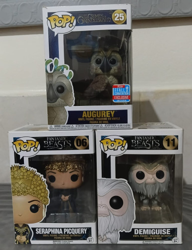 Trio Animais Fantásticos Animais Fantásticos #03 - Produto Original