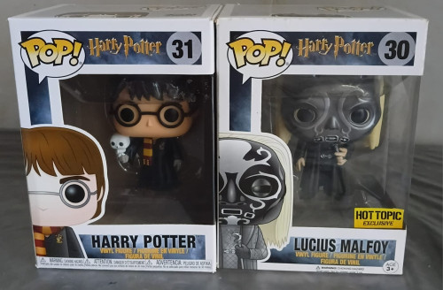 Dupla de pops Harry Potter Harry Potter #02 - Produto Original