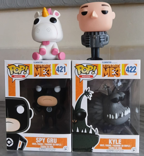 Kit de pops de meu malvado favorito Meu Malvado Favorito 1 E 2 #04 - Produto Original