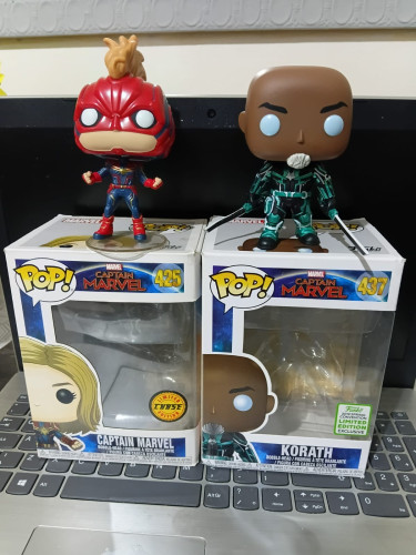 Capitain Marvel chase e Korath exclusivo Capita Marvel #425 - Produto Original