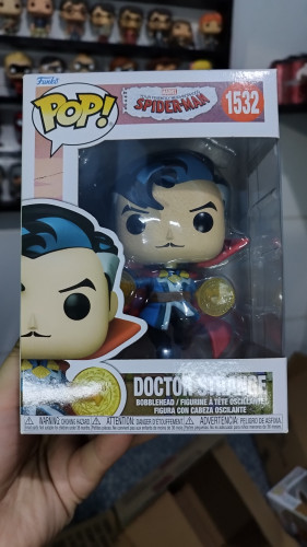 Funko Pop Doctor Strange Marvel Your Friendly Neighborhood Spider-Man #1532 - Produto Original