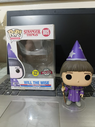 Will The wise glow Television Stranger Things #805 - Produto Original