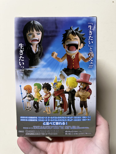 Action Figures bandai Banpresto- One Piece WCF log stories- robin e Luffy - One Piece - #