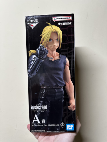 Action Figures Bandai ichiban kuji- fullmetal alchemist brotherhood- edward elric prize A Masterlise-Fullmetal Alchemist-