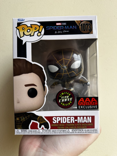 Funko pop! Spider man glow chase AAA anime-Spider Man No Way Home-1073