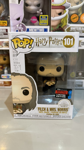 Filch & Mrs. Norris Harry Potter #101 - Produto Original