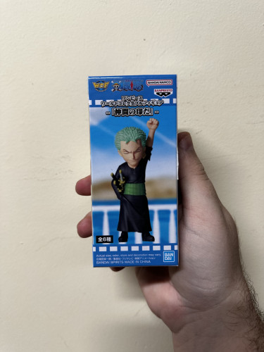 Action Figures bandai WCF edição especial One Piece- roronoa zoro despedida vivi-One Piece-