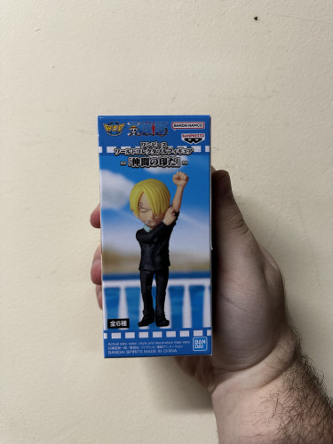 Action Figures bandai WCF edição especial One Piece- sanji despedida vivi-One Piece-