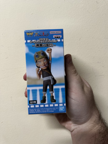 Action Figures bandai WCF edição especial One Piece- Usopp despedida vivi One Piece # - Produto Original