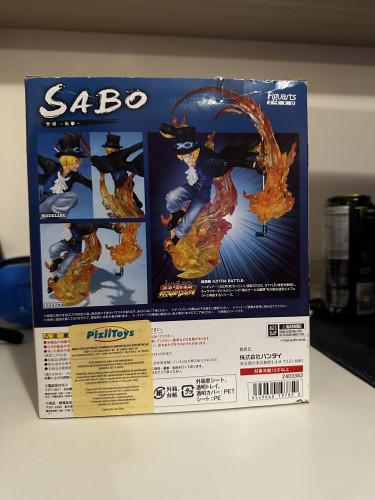 Action Figures Bandai figuarts zero- one piece- sabo dressrosa extra battle - One Piece - #