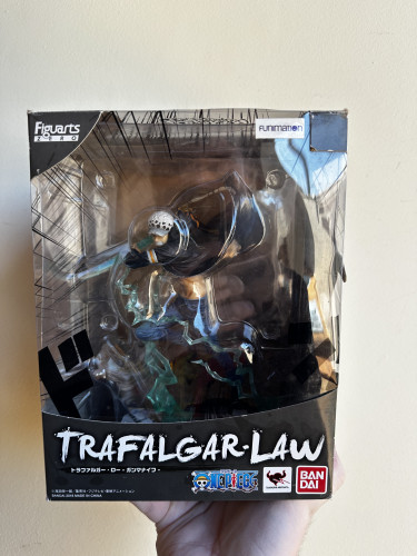 Action Figures Bandai figuarts zero- one piece-trafalgar Law gamma knife extra battle-One Piece-