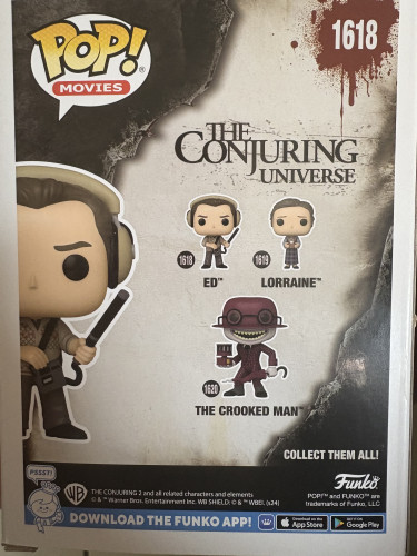 Funko Pop! Movies: Invocação Do Mal - Ed Warren - The Conjuring Universe - #1618