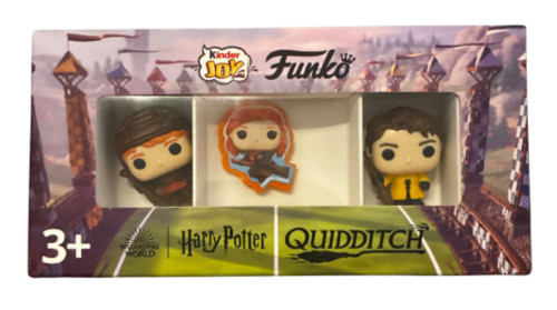 Action Figures Set Kinder Joy Funko Harry Potter Quidditch – Edição Colecionável Harry Potter # - Produto Original